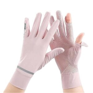 Touchscreen Driving Gloves (pink)