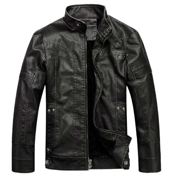 Men's Winter Leather Jacket