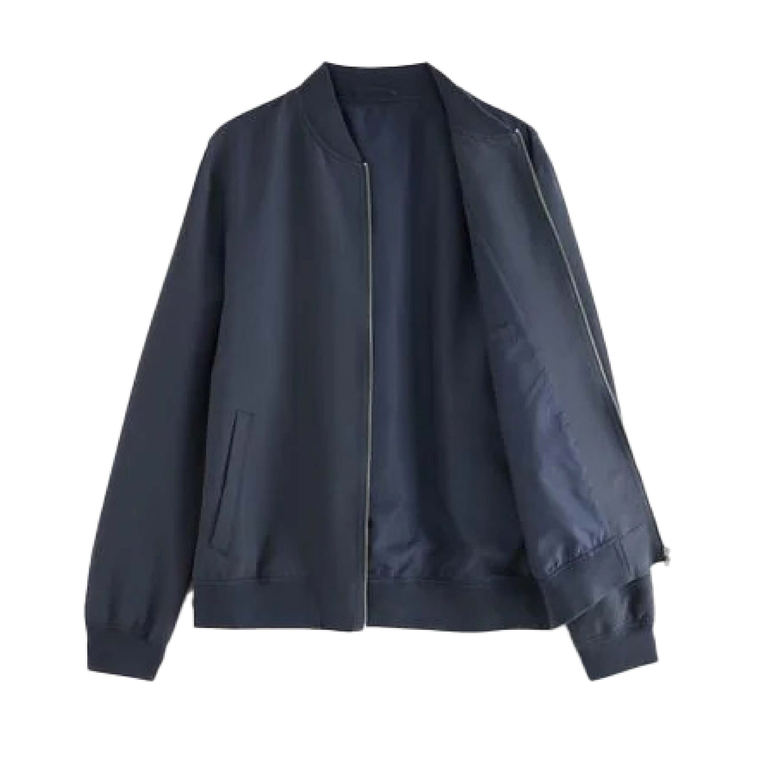 Leather Bomber Jacket